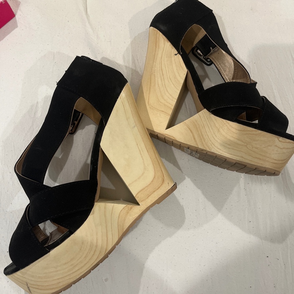 Charlotte Russe Wedge platform heels